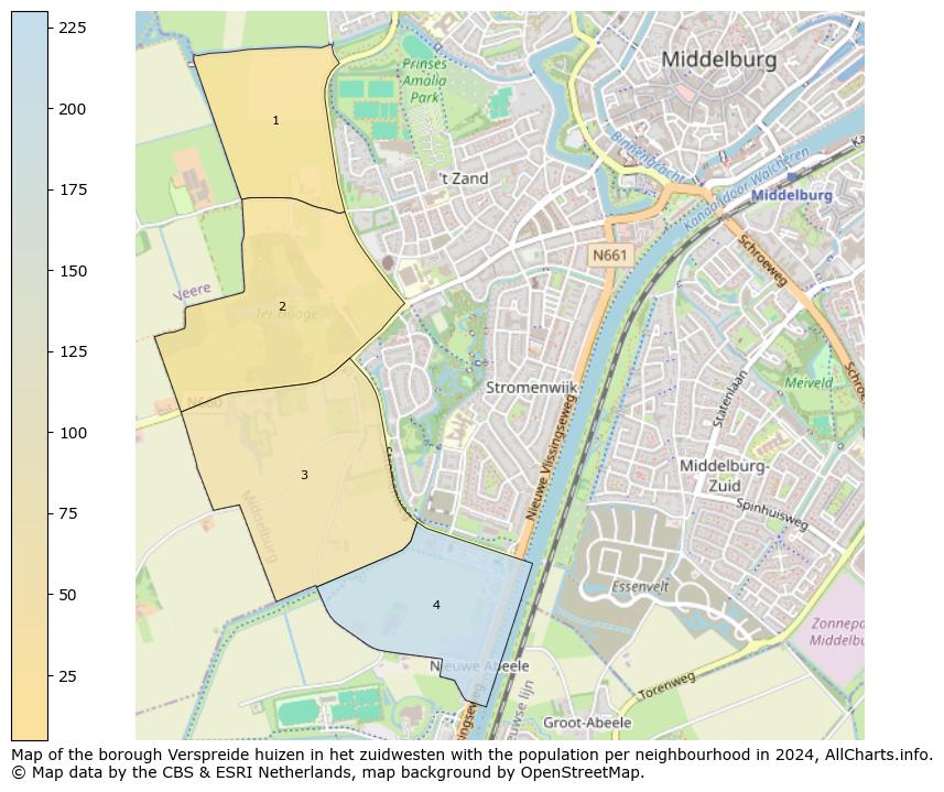 Image of the borough Verspreide huizen in het zuidwesten at the map. This image is used as introduction to this page. This page shows a lot of information about the population in the borough Verspreide huizen in het zuidwesten (such as the distribution by age groups of the residents, the composition of households, whether inhabitants are natives or Dutch with an immigration background, data about the houses (numbers, types, price development, use, type of property, ...) and more (car ownership, energy consumption, ...) based on open data from the Dutch Central Bureau of Statistics and various other sources!