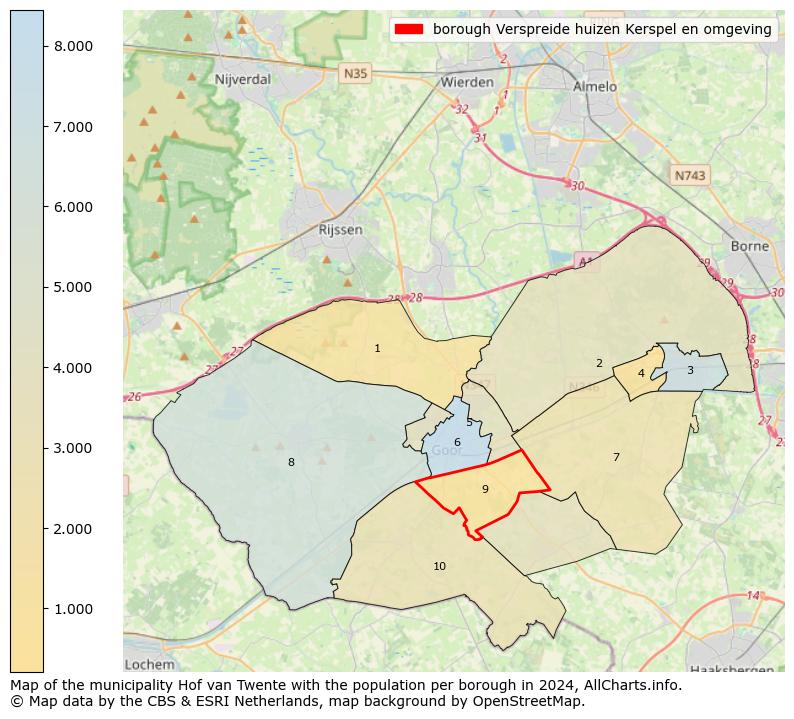 Image of the borough Verspreide huizen Kerspel en omgeving at the map. This image is used as introduction to this page. This page shows a lot of information about the population in the borough Verspreide huizen Kerspel en omgeving (such as the distribution by age groups of the residents, the composition of households, whether inhabitants are natives or Dutch with an immigration background, data about the houses (numbers, types, price development, use, type of property, ...) and more (car ownership, energy consumption, ...) based on open data from the Dutch Central Bureau of Statistics and various other sources!