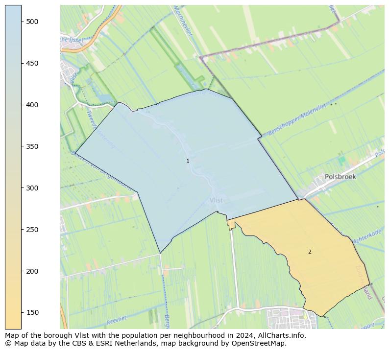 Image of the borough Vlist at the map. This image is used as introduction to this page. This page shows a lot of information about the population in the borough Vlist (such as the distribution by age groups of the residents, the composition of households, whether inhabitants are natives or Dutch with an immigration background, data about the houses (numbers, types, price development, use, type of property, ...) and more (car ownership, energy consumption, ...) based on open data from the Dutch Central Bureau of Statistics and various other sources!