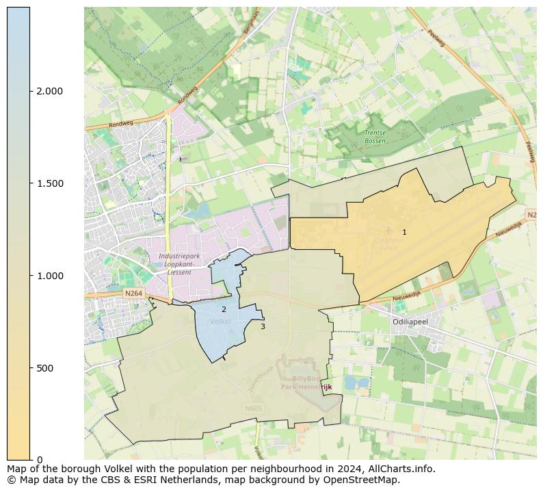 Image of the borough Volkel at the map. This image is used as introduction to this page. This page shows a lot of information about the population in the borough Volkel (such as the distribution by age groups of the residents, the composition of households, whether inhabitants are natives or Dutch with an immigration background, data about the houses (numbers, types, price development, use, type of property, ...) and more (car ownership, energy consumption, ...) based on open data from the Dutch Central Bureau of Statistics and various other sources!