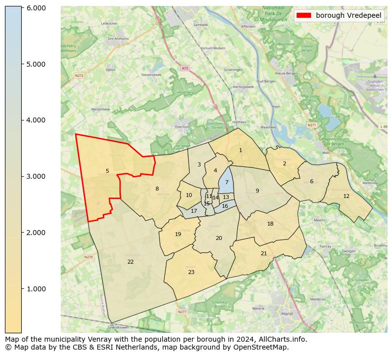 Image of the borough Vredepeel at the map. This image is used as introduction to this page. This page shows a lot of information about the population in the borough Vredepeel (such as the distribution by age groups of the residents, the composition of households, whether inhabitants are natives or Dutch with an immigration background, data about the houses (numbers, types, price development, use, type of property, ...) and more (car ownership, energy consumption, ...) based on open data from the Dutch Central Bureau of Statistics and various other sources!