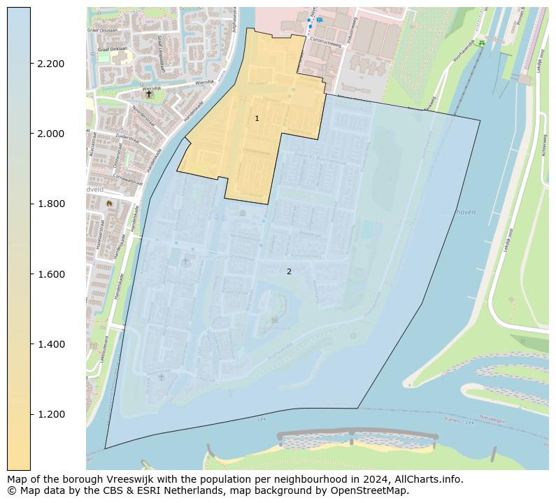 Image of the borough Vreeswijk at the map. This image is used as introduction to this page. This page shows a lot of information about the population in the borough Vreeswijk (such as the distribution by age groups of the residents, the composition of households, whether inhabitants are natives or Dutch with an immigration background, data about the houses (numbers, types, price development, use, type of property, ...) and more (car ownership, energy consumption, ...) based on open data from the Dutch Central Bureau of Statistics and various other sources!