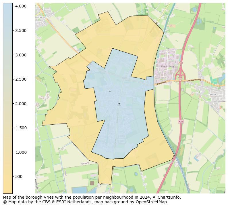 Image of the borough Vries at the map. This image is used as introduction to this page. This page shows a lot of information about the population in the borough Vries (such as the distribution by age groups of the residents, the composition of households, whether inhabitants are natives or Dutch with an immigration background, data about the houses (numbers, types, price development, use, type of property, ...) and more (car ownership, energy consumption, ...) based on open data from the Dutch Central Bureau of Statistics and various other sources!