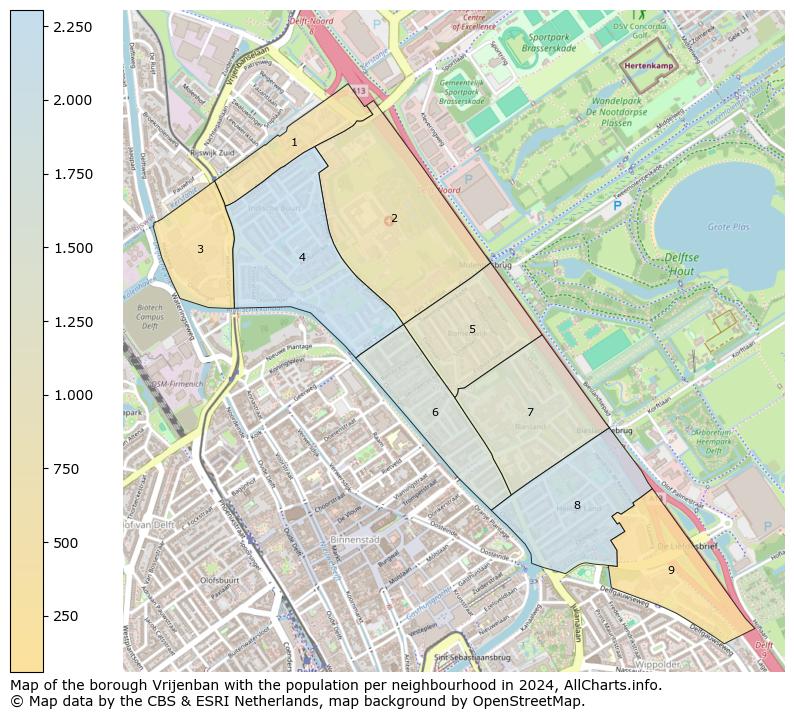 Image of the borough Vrijenban at the map. This image is used as introduction to this page. This page shows a lot of information about the population in the borough Vrijenban (such as the distribution by age groups of the residents, the composition of households, whether inhabitants are natives or Dutch with an immigration background, data about the houses (numbers, types, price development, use, type of property, ...) and more (car ownership, energy consumption, ...) based on open data from the Dutch Central Bureau of Statistics and various other sources!