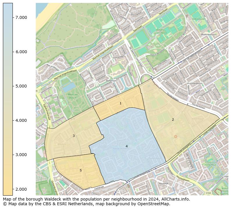 Image of the borough Waldeck at the map. This image is used as introduction to this page. This page shows a lot of information about the population in the borough Waldeck (such as the distribution by age groups of the residents, the composition of households, whether inhabitants are natives or Dutch with an immigration background, data about the houses (numbers, types, price development, use, type of property, ...) and more (car ownership, energy consumption, ...) based on open data from the Dutch Central Bureau of Statistics and various other sources!