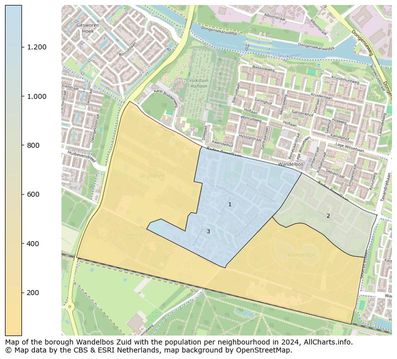 Image of the borough Wandelbos Zuid at the map. This image is used as introduction to this page. This page shows a lot of information about the population in the borough Wandelbos Zuid (such as the distribution by age groups of the residents, the composition of households, whether inhabitants are natives or Dutch with an immigration background, data about the houses (numbers, types, price development, use, type of property, ...) and more (car ownership, energy consumption, ...) based on open data from the Dutch Central Bureau of Statistics and various other sources!