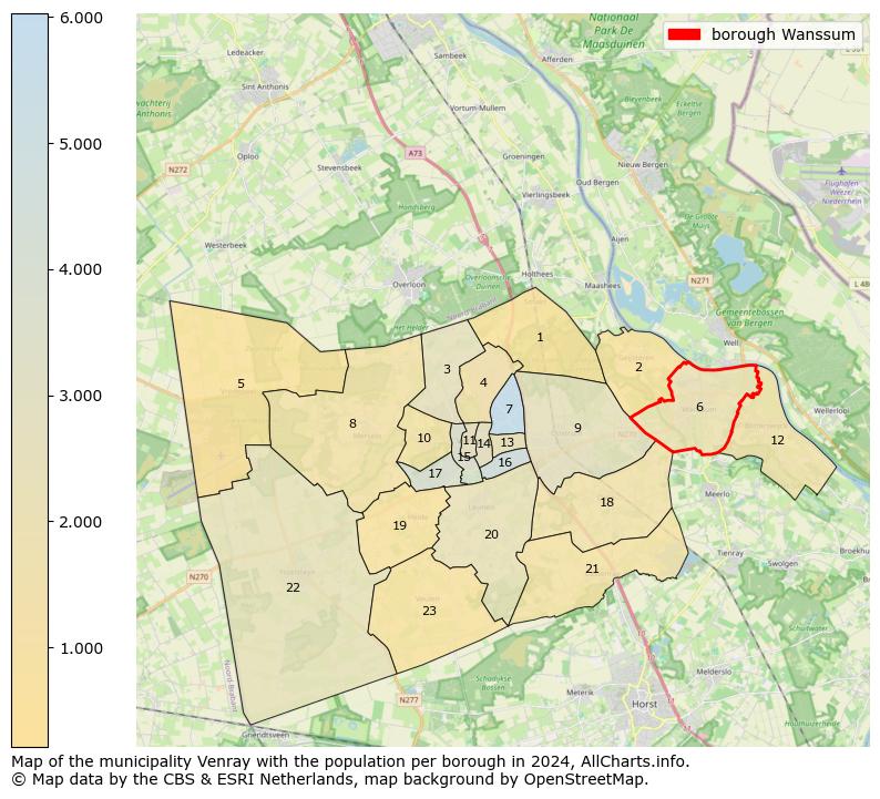 Image of the borough Wanssum at the map. This image is used as introduction to this page. This page shows a lot of information about the population in the borough Wanssum (such as the distribution by age groups of the residents, the composition of households, whether inhabitants are natives or Dutch with an immigration background, data about the houses (numbers, types, price development, use, type of property, ...) and more (car ownership, energy consumption, ...) based on open data from the Dutch Central Bureau of Statistics and various other sources!