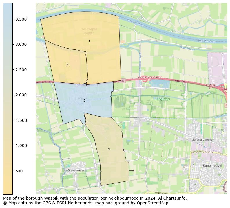 Image of the borough Waspik at the map. This image is used as introduction to this page. This page shows a lot of information about the population in the borough Waspik (such as the distribution by age groups of the residents, the composition of households, whether inhabitants are natives or Dutch with an immigration background, data about the houses (numbers, types, price development, use, type of property, ...) and more (car ownership, energy consumption, ...) based on open data from the Dutch Central Bureau of Statistics and various other sources!