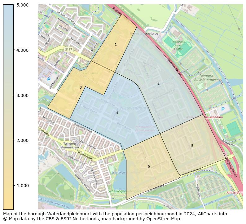 Image of the borough Waterlandpleinbuurt at the map. This image is used as introduction to this page. This page shows a lot of information about the population in the borough Waterlandpleinbuurt (such as the distribution by age groups of the residents, the composition of households, whether inhabitants are natives or Dutch with an immigration background, data about the houses (numbers, types, price development, use, type of property, ...) and more (car ownership, energy consumption, ...) based on open data from the Dutch Central Bureau of Statistics and various other sources!