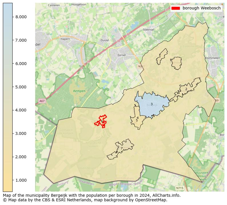 Image of the borough Weebosch at the map. This image is used as introduction to this page. This page shows a lot of information about the population in the borough Weebosch (such as the distribution by age groups of the residents, the composition of households, whether inhabitants are natives or Dutch with an immigration background, data about the houses (numbers, types, price development, use, type of property, ...) and more (car ownership, energy consumption, ...) based on open data from the Dutch Central Bureau of Statistics and various other sources!