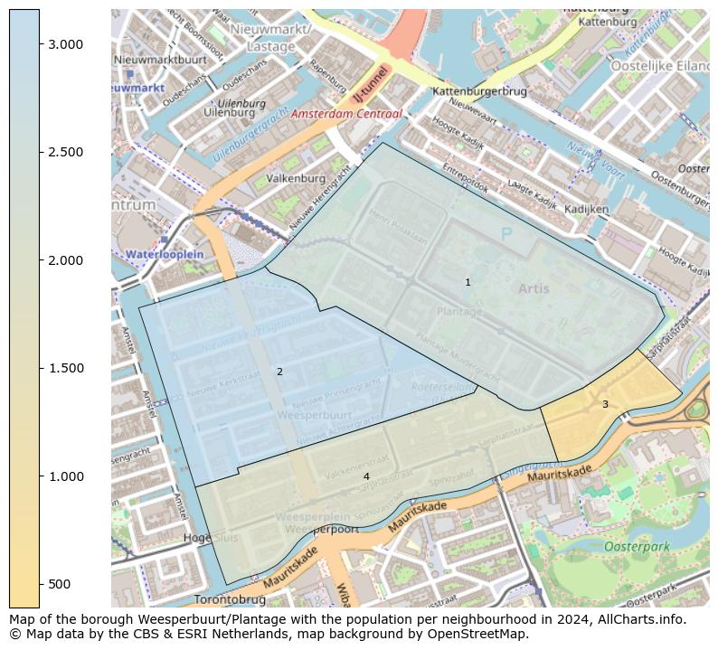 Image of the borough Weesperbuurt/Plantage at the map. This image is used as introduction to this page. This page shows a lot of information about the population in the borough Weesperbuurt/Plantage (such as the distribution by age groups of the residents, the composition of households, whether inhabitants are natives or Dutch with an immigration background, data about the houses (numbers, types, price development, use, type of property, ...) and more (car ownership, energy consumption, ...) based on open data from the Dutch Central Bureau of Statistics and various other sources!