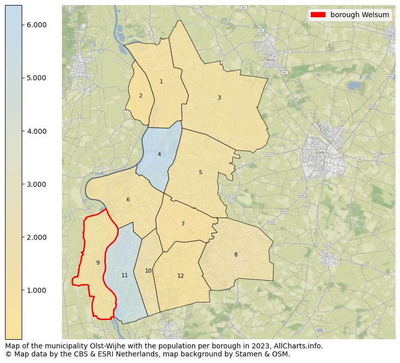 Map of the municipality Olst-Wijhe with the population per borough in 2023. This page shows a lot of information about residents (such as the distribution by age groups, family composition, gender, native or Dutch with an immigration background, ...), homes (numbers, types, price development, use, type of property, ...) and more (car ownership, energy consumption, ...) based on open data from the Dutch Central Bureau of Statistics and various other sources!