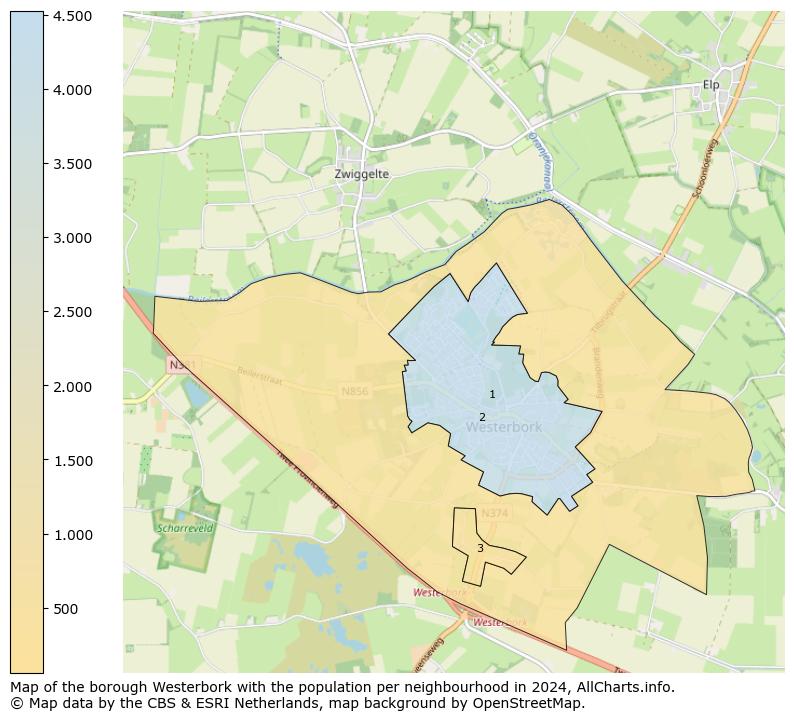 Image of the borough Westerbork at the map. This image is used as introduction to this page. This page shows a lot of information about the population in the borough Westerbork (such as the distribution by age groups of the residents, the composition of households, whether inhabitants are natives or Dutch with an immigration background, data about the houses (numbers, types, price development, use, type of property, ...) and more (car ownership, energy consumption, ...) based on open data from the Dutch Central Bureau of Statistics and various other sources!