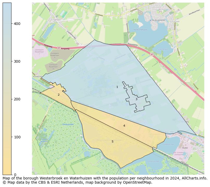 Image of the borough Westerbroek en Waterhuizen at the map. This image is used as introduction to this page. This page shows a lot of information about the population in the borough Westerbroek en Waterhuizen (such as the distribution by age groups of the residents, the composition of households, whether inhabitants are natives or Dutch with an immigration background, data about the houses (numbers, types, price development, use, type of property, ...) and more (car ownership, energy consumption, ...) based on open data from the Dutch Central Bureau of Statistics and various other sources!