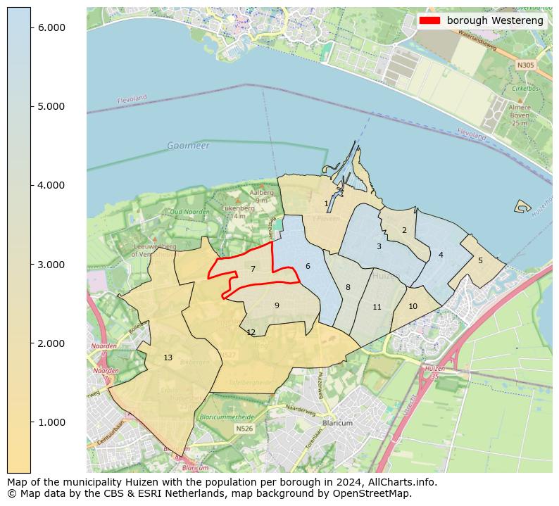 Image of the borough Westereng at the map. This image is used as introduction to this page. This page shows a lot of information about the population in the borough Westereng (such as the distribution by age groups of the residents, the composition of households, whether inhabitants are natives or Dutch with an immigration background, data about the houses (numbers, types, price development, use, type of property, ...) and more (car ownership, energy consumption, ...) based on open data from the Dutch Central Bureau of Statistics and various other sources!