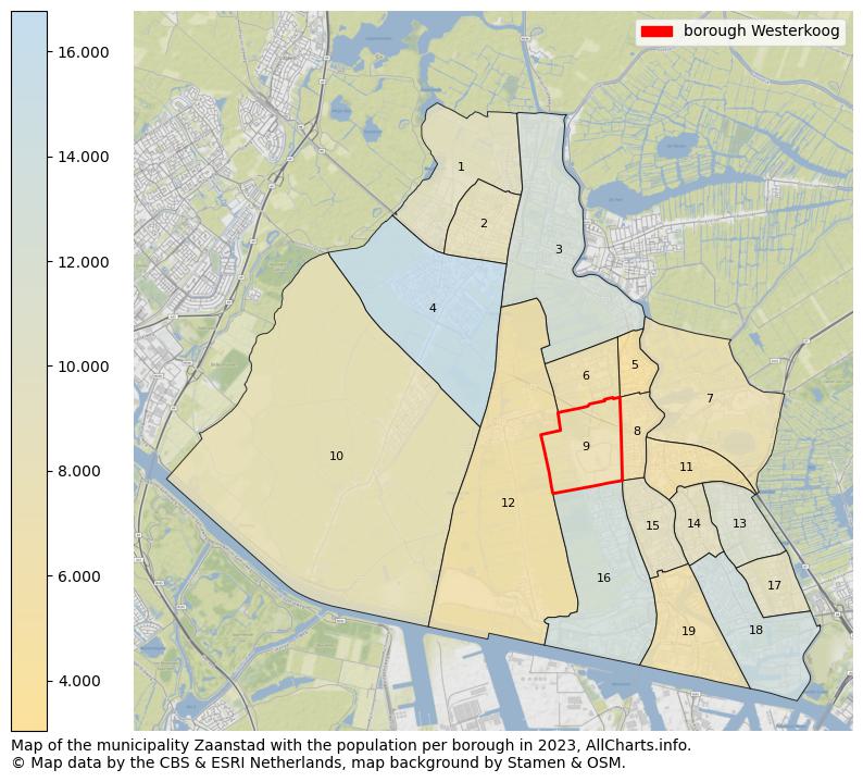 Map of the municipality Zaanstad with the population per borough in 2023. This page shows a lot of information about residents (such as the distribution by age groups, family composition, gender, native or Dutch with an immigration background, ...), homes (numbers, types, price development, use, type of property, ...) and more (car ownership, energy consumption, ...) based on open data from the Dutch Central Bureau of Statistics and various other sources!
