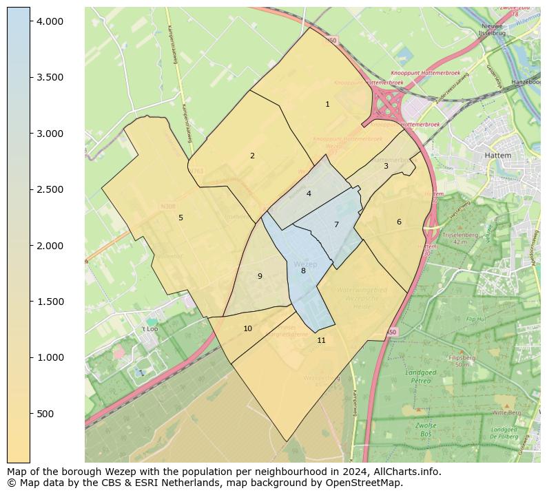 Image of the borough Wezep at the map. This image is used as introduction to this page. This page shows a lot of information about the population in the borough Wezep (such as the distribution by age groups of the residents, the composition of households, whether inhabitants are natives or Dutch with an immigration background, data about the houses (numbers, types, price development, use, type of property, ...) and more (car ownership, energy consumption, ...) based on open data from the Dutch Central Bureau of Statistics and various other sources!