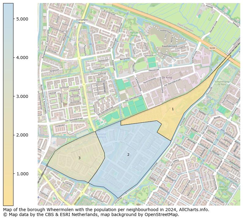 Image of the borough Wheermolen at the map. This image is used as introduction to this page. This page shows a lot of information about the population in the borough Wheermolen (such as the distribution by age groups of the residents, the composition of households, whether inhabitants are natives or Dutch with an immigration background, data about the houses (numbers, types, price development, use, type of property, ...) and more (car ownership, energy consumption, ...) based on open data from the Dutch Central Bureau of Statistics and various other sources!