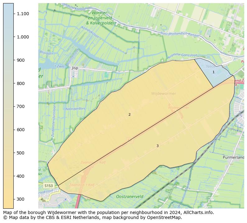 Image of the borough Wijdewormer at the map. This image is used as introduction to this page. This page shows a lot of information about the population in the borough Wijdewormer (such as the distribution by age groups of the residents, the composition of households, whether inhabitants are natives or Dutch with an immigration background, data about the houses (numbers, types, price development, use, type of property, ...) and more (car ownership, energy consumption, ...) based on open data from the Dutch Central Bureau of Statistics and various other sources!