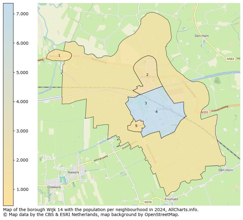 Image of the borough Wijk 14 at the map. This image is used as introduction to this page. This page shows a lot of information about the population in the borough Wijk 14 (such as the distribution by age groups of the residents, the composition of households, whether inhabitants are natives or Dutch with an immigration background, data about the houses (numbers, types, price development, use, type of property, ...) and more (car ownership, energy consumption, ...) based on open data from the Dutch Central Bureau of Statistics and various other sources!