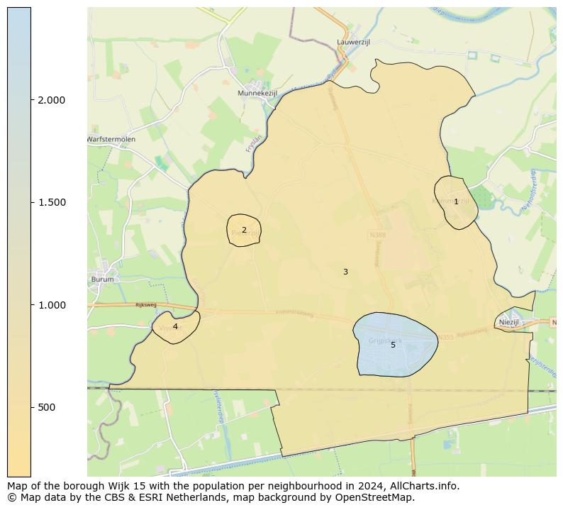 Image of the borough Wijk 15 at the map. This image is used as introduction to this page. This page shows a lot of information about the population in the borough Wijk 15 (such as the distribution by age groups of the residents, the composition of households, whether inhabitants are natives or Dutch with an immigration background, data about the houses (numbers, types, price development, use, type of property, ...) and more (car ownership, energy consumption, ...) based on open data from the Dutch Central Bureau of Statistics and various other sources!