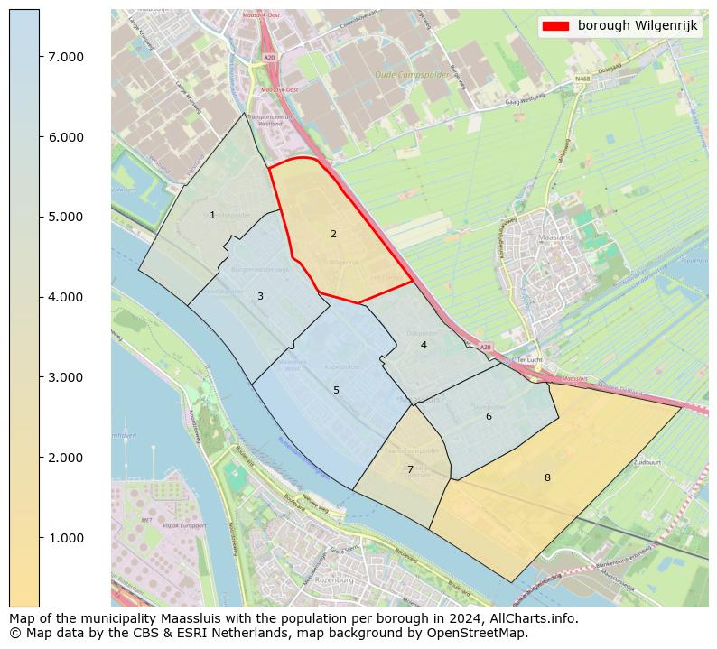 Image of the borough Wilgenrijk at the map. This image is used as introduction to this page. This page shows a lot of information about the population in the borough Wilgenrijk (such as the distribution by age groups of the residents, the composition of households, whether inhabitants are natives or Dutch with an immigration background, data about the houses (numbers, types, price development, use, type of property, ...) and more (car ownership, energy consumption, ...) based on open data from the Dutch Central Bureau of Statistics and various other sources!