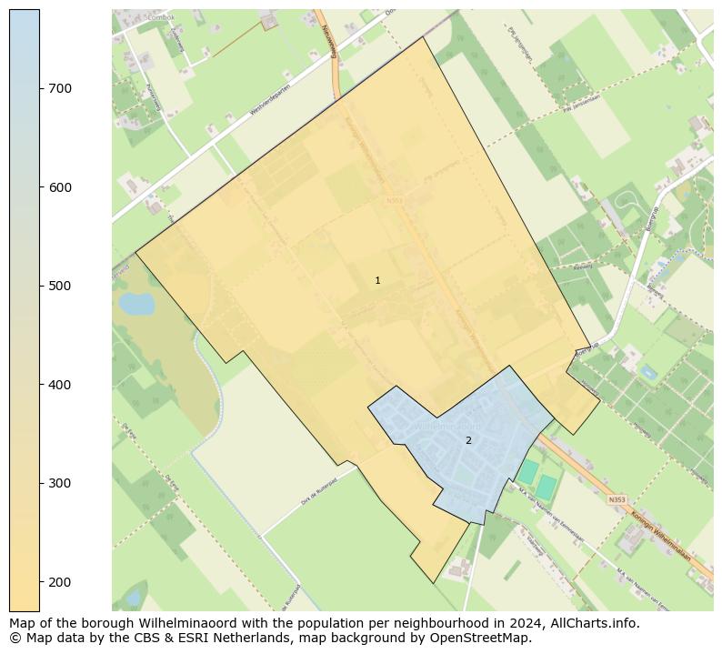 Image of the borough Wilhelminaoord at the map. This image is used as introduction to this page. This page shows a lot of information about the population in the borough Wilhelminaoord (such as the distribution by age groups of the residents, the composition of households, whether inhabitants are natives or Dutch with an immigration background, data about the houses (numbers, types, price development, use, type of property, ...) and more (car ownership, energy consumption, ...) based on open data from the Dutch Central Bureau of Statistics and various other sources!