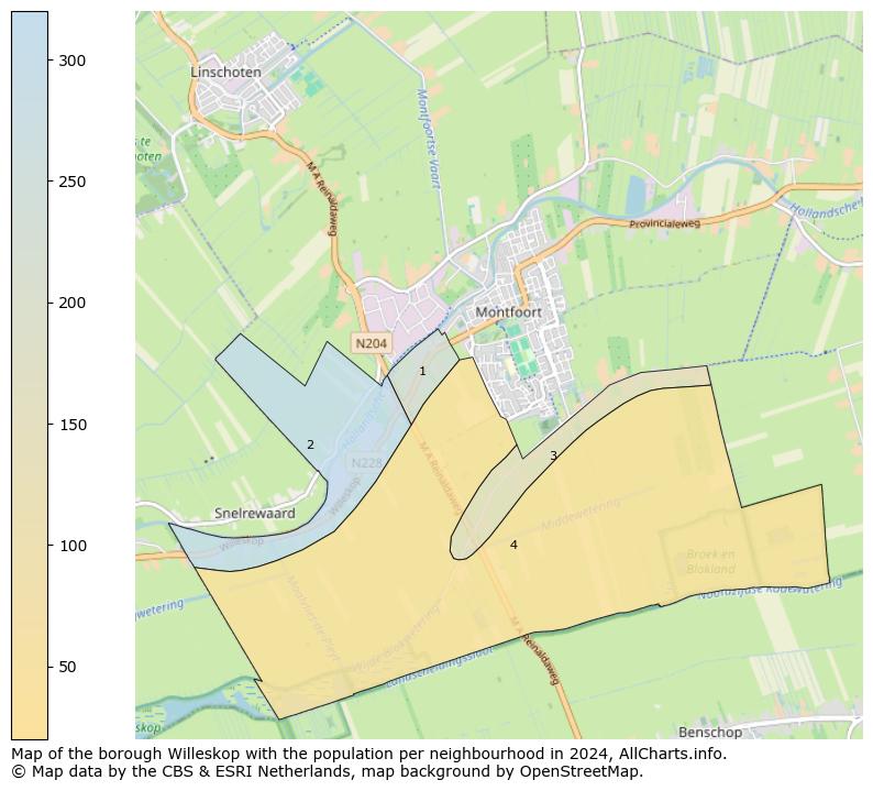 Image of the borough Willeskop at the map. This image is used as introduction to this page. This page shows a lot of information about the population in the borough Willeskop (such as the distribution by age groups of the residents, the composition of households, whether inhabitants are natives or Dutch with an immigration background, data about the houses (numbers, types, price development, use, type of property, ...) and more (car ownership, energy consumption, ...) based on open data from the Dutch Central Bureau of Statistics and various other sources!