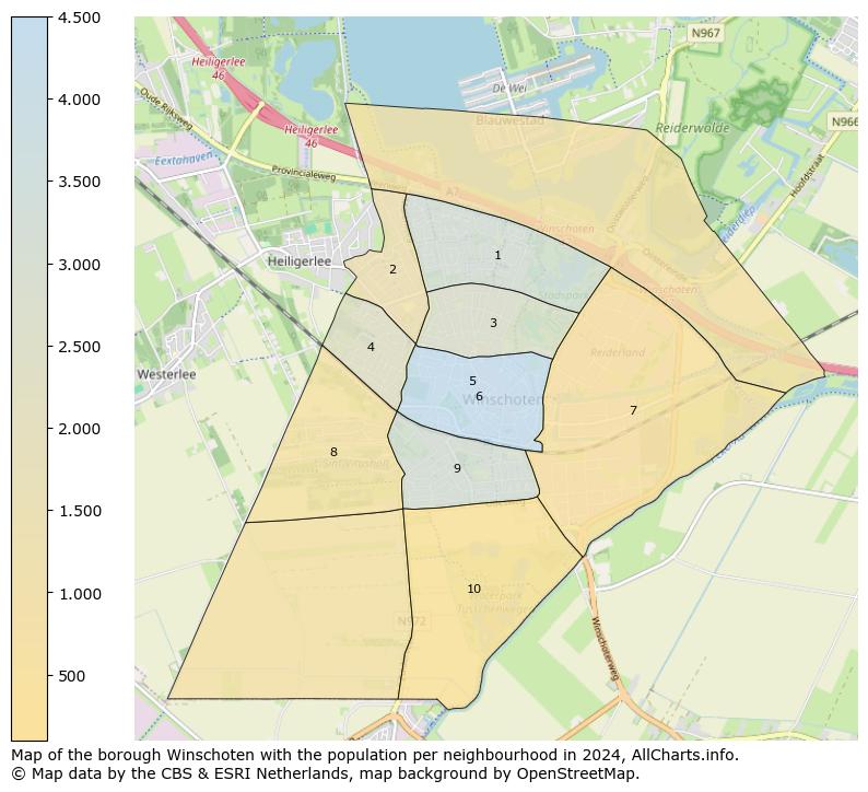 Image of the borough Winschoten at the map. This image is used as introduction to this page. This page shows a lot of information about the population in the borough Winschoten (such as the distribution by age groups of the residents, the composition of households, whether inhabitants are natives or Dutch with an immigration background, data about the houses (numbers, types, price development, use, type of property, ...) and more (car ownership, energy consumption, ...) based on open data from the Dutch Central Bureau of Statistics and various other sources!