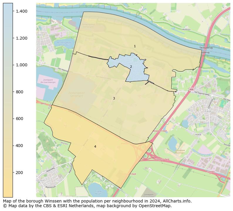 Image of the borough Winssen at the map. This image is used as introduction to this page. This page shows a lot of information about the population in the borough Winssen (such as the distribution by age groups of the residents, the composition of households, whether inhabitants are natives or Dutch with an immigration background, data about the houses (numbers, types, price development, use, type of property, ...) and more (car ownership, energy consumption, ...) based on open data from the Dutch Central Bureau of Statistics and various other sources!