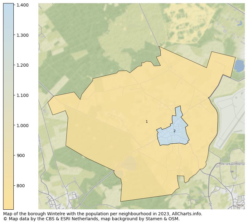 Map of the borough Wintelre with the population per neighbourhood in 2023. This page shows a lot of information about residents (such as the distribution by age groups, family composition, gender, native or Dutch with an immigration background, ...), homes (numbers, types, price development, use, type of property, ...) and more (car ownership, energy consumption, ...) based on open data from the Dutch Central Bureau of Statistics and various other sources!