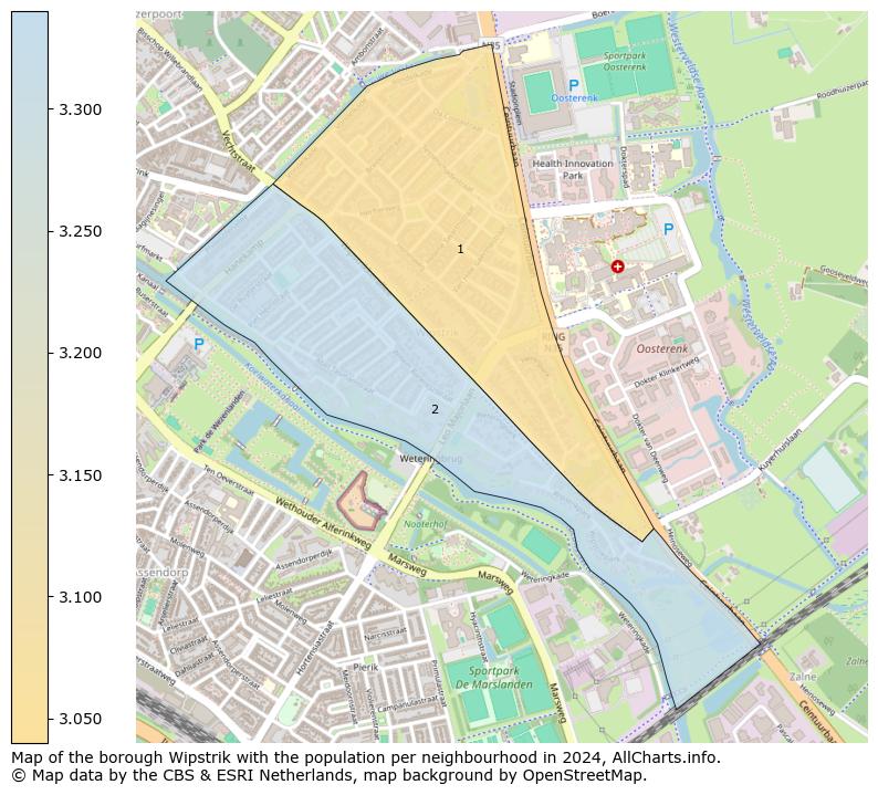 Image of the borough Wipstrik at the map. This image is used as introduction to this page. This page shows a lot of information about the population in the borough Wipstrik (such as the distribution by age groups of the residents, the composition of households, whether inhabitants are natives or Dutch with an immigration background, data about the houses (numbers, types, price development, use, type of property, ...) and more (car ownership, energy consumption, ...) based on open data from the Dutch Central Bureau of Statistics and various other sources!