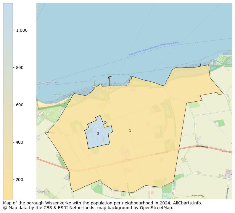 Image of the borough Wissenkerke at the map. This image is used as introduction to this page. This page shows a lot of information about the population in the borough Wissenkerke (such as the distribution by age groups of the residents, the composition of households, whether inhabitants are natives or Dutch with an immigration background, data about the houses (numbers, types, price development, use, type of property, ...) and more (car ownership, energy consumption, ...) based on open data from the Dutch Central Bureau of Statistics and various other sources!