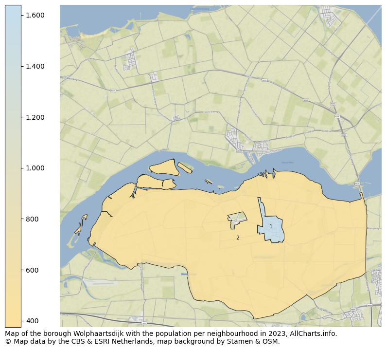 Map of the borough Wolphaartsdijk with the population per neighbourhood in 2023. This page shows a lot of information about residents (such as the distribution by age groups, family composition, gender, native or Dutch with an immigration background, ...), homes (numbers, types, price development, use, type of property, ...) and more (car ownership, energy consumption, ...) based on open data from the Dutch Central Bureau of Statistics and various other sources!