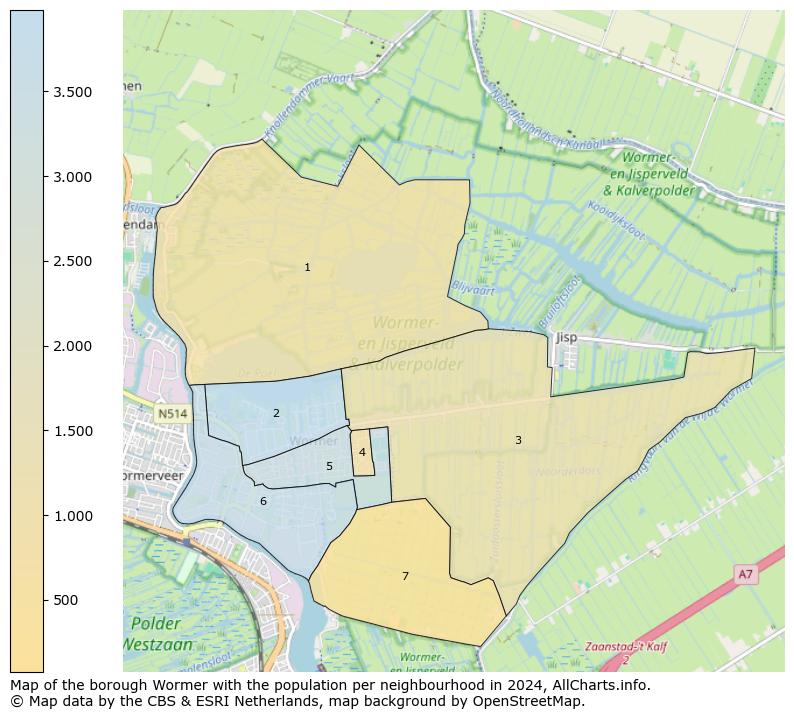 Image of the borough Wormer at the map. This image is used as introduction to this page. This page shows a lot of information about the population in the borough Wormer (such as the distribution by age groups of the residents, the composition of households, whether inhabitants are natives or Dutch with an immigration background, data about the houses (numbers, types, price development, use, type of property, ...) and more (car ownership, energy consumption, ...) based on open data from the Dutch Central Bureau of Statistics and various other sources!