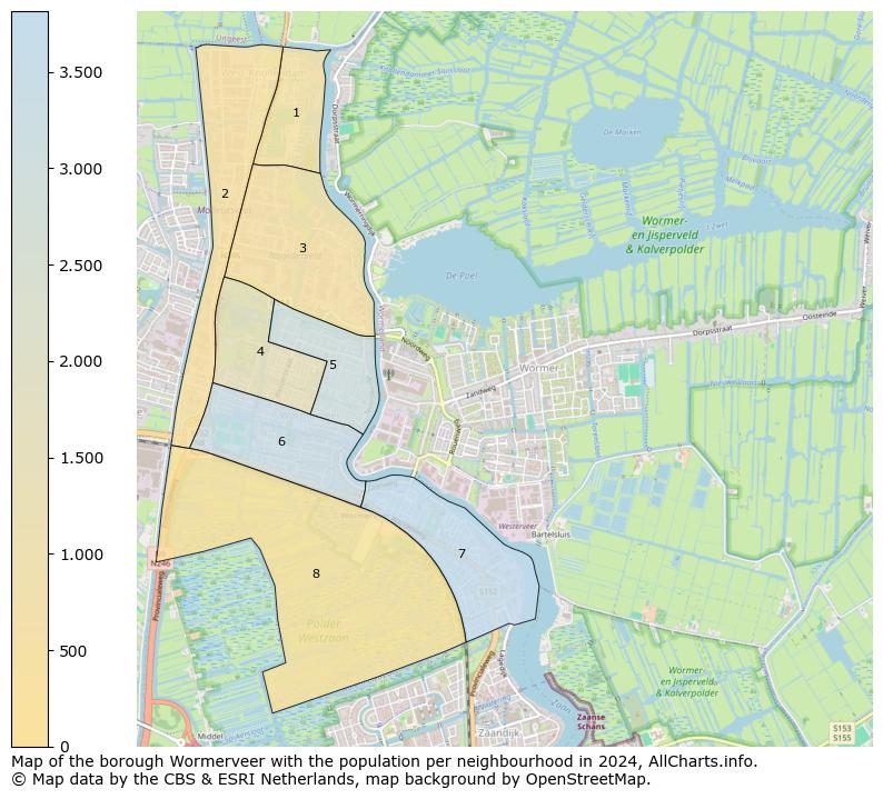 Image of the borough Wormerveer at the map. This image is used as introduction to this page. This page shows a lot of information about the population in the borough Wormerveer (such as the distribution by age groups of the residents, the composition of households, whether inhabitants are natives or Dutch with an immigration background, data about the houses (numbers, types, price development, use, type of property, ...) and more (car ownership, energy consumption, ...) based on open data from the Dutch Central Bureau of Statistics and various other sources!