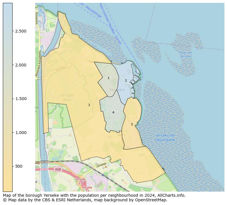 Image of the borough Yerseke at the map. This image is used as introduction to this page. This page shows a lot of information about the population in the borough Yerseke (such as the distribution by age groups of the residents, the composition of households, whether inhabitants are natives or Dutch with an immigration background, data about the houses (numbers, types, price development, use, type of property, ...) and more (car ownership, energy consumption, ...) based on open data from the Dutch Central Bureau of Statistics and various other sources!