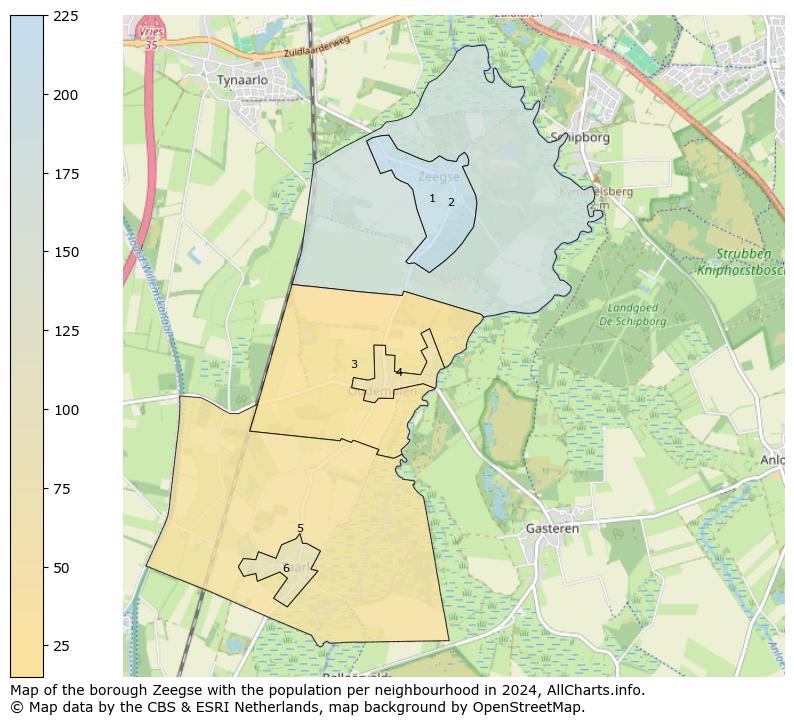 Image of the borough Zeegse at the map. This image is used as introduction to this page. This page shows a lot of information about the population in the borough Zeegse (such as the distribution by age groups of the residents, the composition of households, whether inhabitants are natives or Dutch with an immigration background, data about the houses (numbers, types, price development, use, type of property, ...) and more (car ownership, energy consumption, ...) based on open data from the Dutch Central Bureau of Statistics and various other sources!