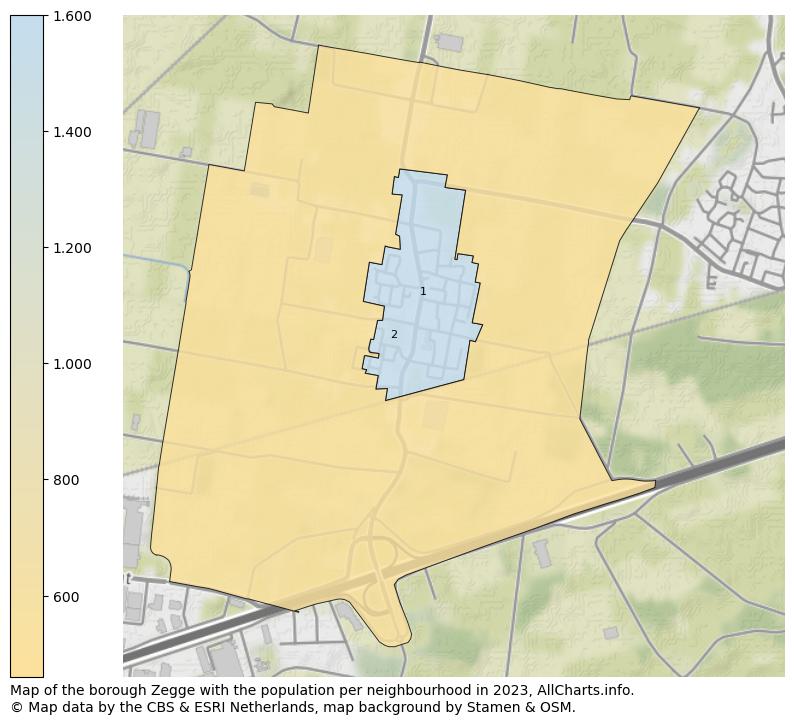Map of the borough Zegge with the population per neighbourhood in 2023. This page shows a lot of information about residents (such as the distribution by age groups, family composition, gender, native or Dutch with an immigration background, ...), homes (numbers, types, price development, use, type of property, ...) and more (car ownership, energy consumption, ...) based on open data from the Dutch Central Bureau of Statistics and various other sources!