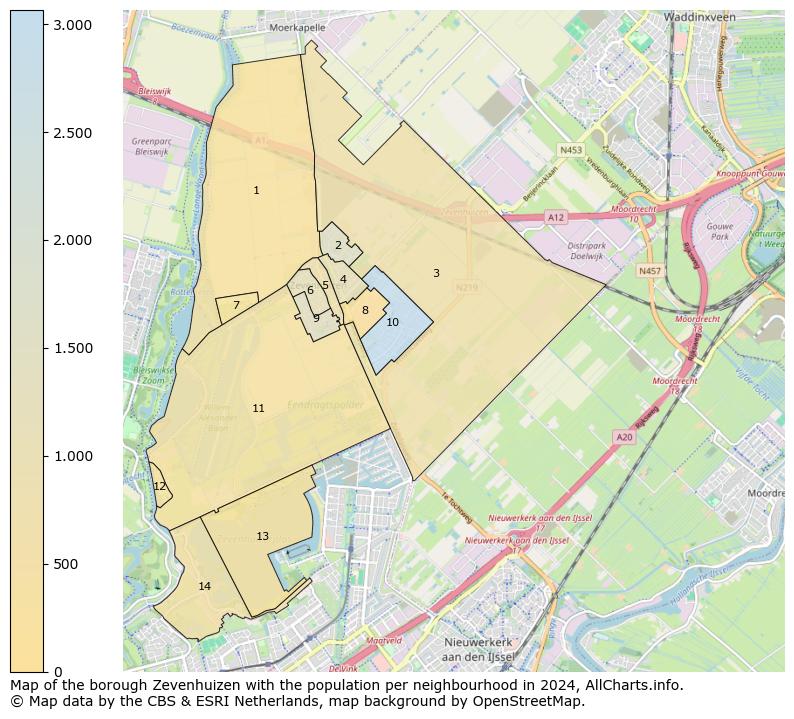 Image of the borough Zevenhuizen at the map. This image is used as introduction to this page. This page shows a lot of information about the population in the borough Zevenhuizen (such as the distribution by age groups of the residents, the composition of households, whether inhabitants are natives or Dutch with an immigration background, data about the houses (numbers, types, price development, use, type of property, ...) and more (car ownership, energy consumption, ...) based on open data from the Dutch Central Bureau of Statistics and various other sources!