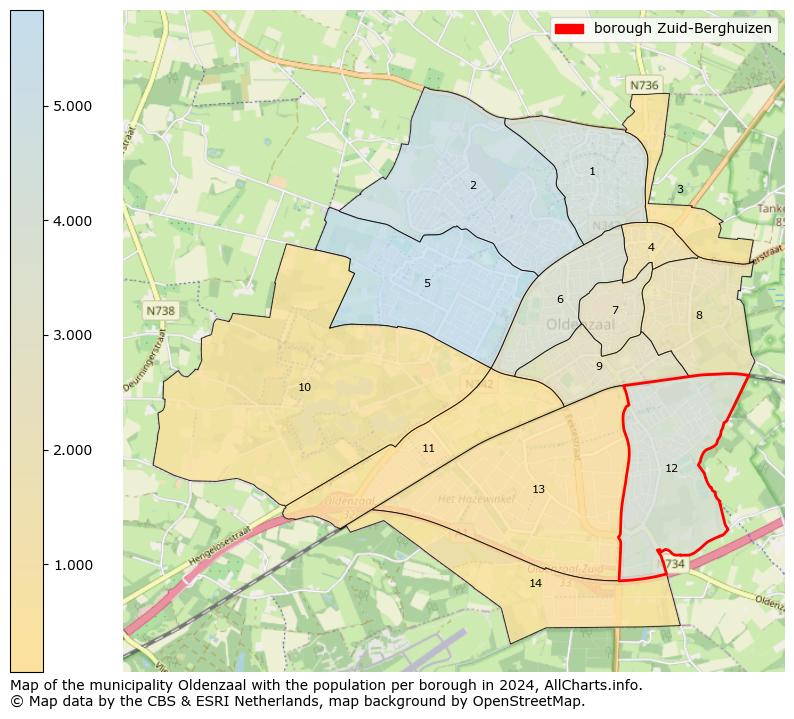 Image of the borough Zuid-Berghuizen at the map. This image is used as introduction to this page. This page shows a lot of information about the population in the borough Zuid-Berghuizen (such as the distribution by age groups of the residents, the composition of households, whether inhabitants are natives or Dutch with an immigration background, data about the houses (numbers, types, price development, use, type of property, ...) and more (car ownership, energy consumption, ...) based on open data from the Dutch Central Bureau of Statistics and various other sources!