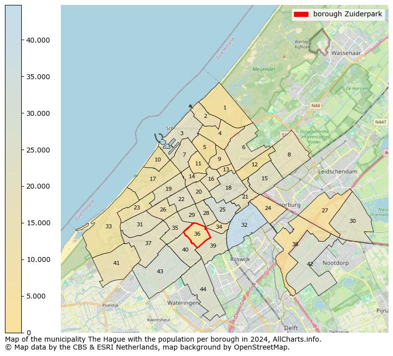 Image of the borough Zuiderpark at the map. This image is used as introduction to this page. This page shows a lot of information about the population in the borough Zuiderpark (such as the distribution by age groups of the residents, the composition of households, whether inhabitants are natives or Dutch with an immigration background, data about the houses (numbers, types, price development, use, type of property, ...) and more (car ownership, energy consumption, ...) based on open data from the Dutch Central Bureau of Statistics and various other sources!