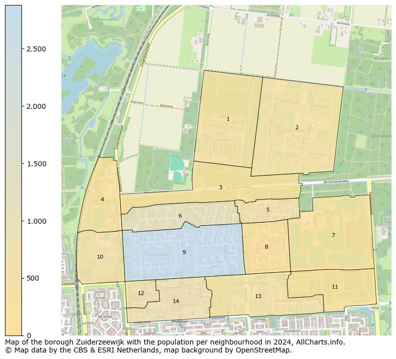 Image of the borough Zuiderzeewijk at the map. This image is used as introduction to this page. This page shows a lot of information about the population in the borough Zuiderzeewijk (such as the distribution by age groups of the residents, the composition of households, whether inhabitants are natives or Dutch with an immigration background, data about the houses (numbers, types, price development, use, type of property, ...) and more (car ownership, energy consumption, ...) based on open data from the Dutch Central Bureau of Statistics and various other sources!