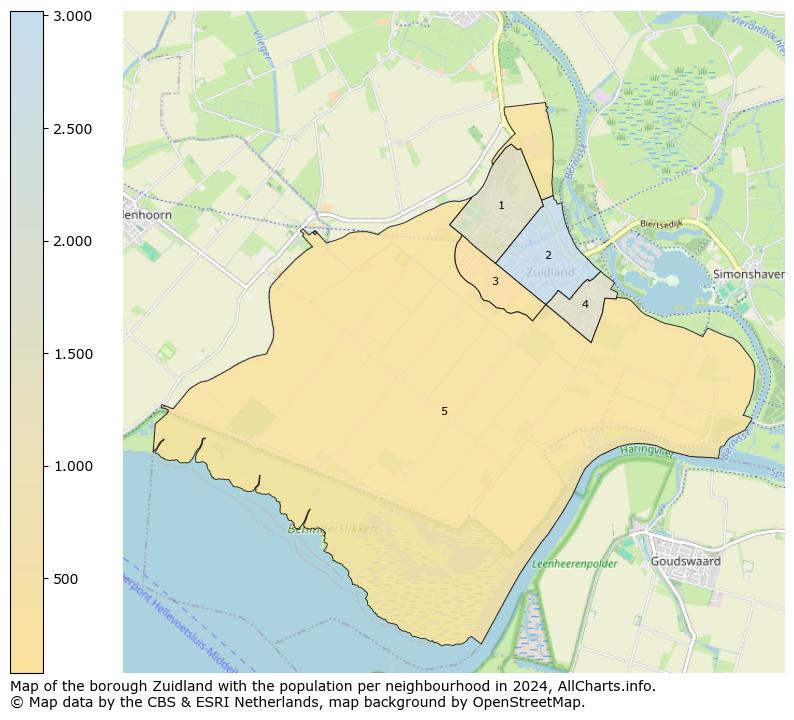 Image of the borough Zuidland at the map. This image is used as introduction to this page. This page shows a lot of information about the population in the borough Zuidland (such as the distribution by age groups of the residents, the composition of households, whether inhabitants are natives or Dutch with an immigration background, data about the houses (numbers, types, price development, use, type of property, ...) and more (car ownership, energy consumption, ...) based on open data from the Dutch Central Bureau of Statistics and various other sources!