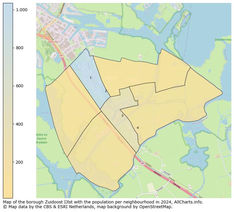 Image of the borough Zuidoost IJlst at the map. This image is used as introduction to this page. This page shows a lot of information about the population in the borough Zuidoost IJlst (such as the distribution by age groups of the residents, the composition of households, whether inhabitants are natives or Dutch with an immigration background, data about the houses (numbers, types, price development, use, type of property, ...) and more (car ownership, energy consumption, ...) based on open data from the Dutch Central Bureau of Statistics and various other sources!