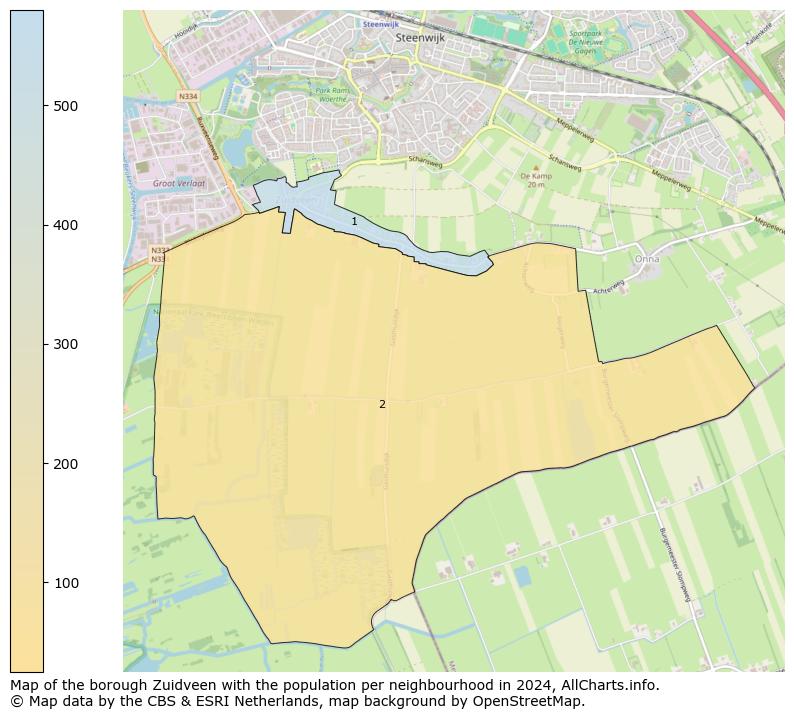 Image of the borough Zuidveen at the map. This image is used as introduction to this page. This page shows a lot of information about the population in the borough Zuidveen (such as the distribution by age groups of the residents, the composition of households, whether inhabitants are natives or Dutch with an immigration background, data about the houses (numbers, types, price development, use, type of property, ...) and more (car ownership, energy consumption, ...) based on open data from the Dutch Central Bureau of Statistics and various other sources!