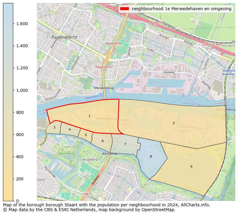 Image of the neighbourhood 1e Merwedehaven en omgeving at the map. This image is used as introduction to this page. This page shows a lot of information about the population in the neighbourhood 1e Merwedehaven en omgeving (such as the distribution by age groups of the residents, the composition of households, whether inhabitants are natives or Dutch with an immigration background, data about the houses (numbers, types, price development, use, type of property, ...) and more (car ownership, energy consumption, ...) based on open data from the Dutch Central Bureau of Statistics and various other sources!