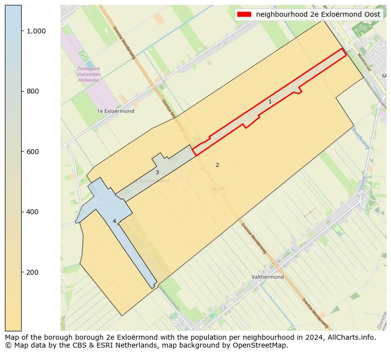 Image of the neighbourhood 2e Exloërmond Oost at the map. This image is used as introduction to this page. This page shows a lot of information about the population in the neighbourhood 2e Exloërmond Oost (such as the distribution by age groups of the residents, the composition of households, whether inhabitants are natives or Dutch with an immigration background, data about the houses (numbers, types, price development, use, type of property, ...) and more (car ownership, energy consumption, ...) based on open data from the Dutch Central Bureau of Statistics and various other sources!