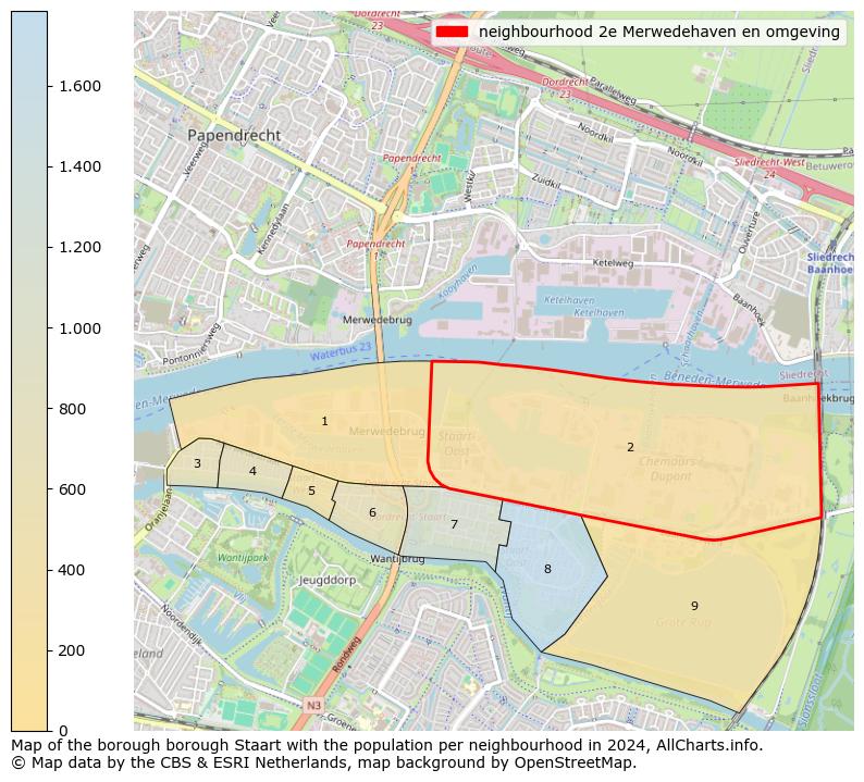 Image of the neighbourhood 2e Merwedehaven en omgeving at the map. This image is used as introduction to this page. This page shows a lot of information about the population in the neighbourhood 2e Merwedehaven en omgeving (such as the distribution by age groups of the residents, the composition of households, whether inhabitants are natives or Dutch with an immigration background, data about the houses (numbers, types, price development, use, type of property, ...) and more (car ownership, energy consumption, ...) based on open data from the Dutch Central Bureau of Statistics and various other sources!