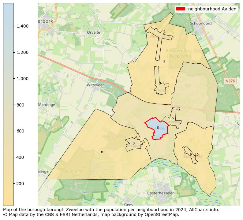 Image of the neighbourhood Aalden at the map. This image is used as introduction to this page. This page shows a lot of information about the population in the neighbourhood Aalden (such as the distribution by age groups of the residents, the composition of households, whether inhabitants are natives or Dutch with an immigration background, data about the houses (numbers, types, price development, use, type of property, ...) and more (car ownership, energy consumption, ...) based on open data from the Dutch Central Bureau of Statistics and various other sources!